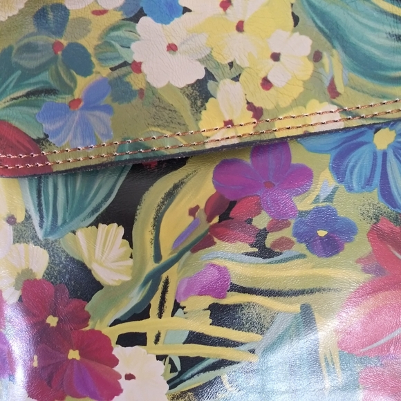 NWT PATRICIA NASH BALLURI LEATHER CROSSBODY BAG - Picture 2 of 9